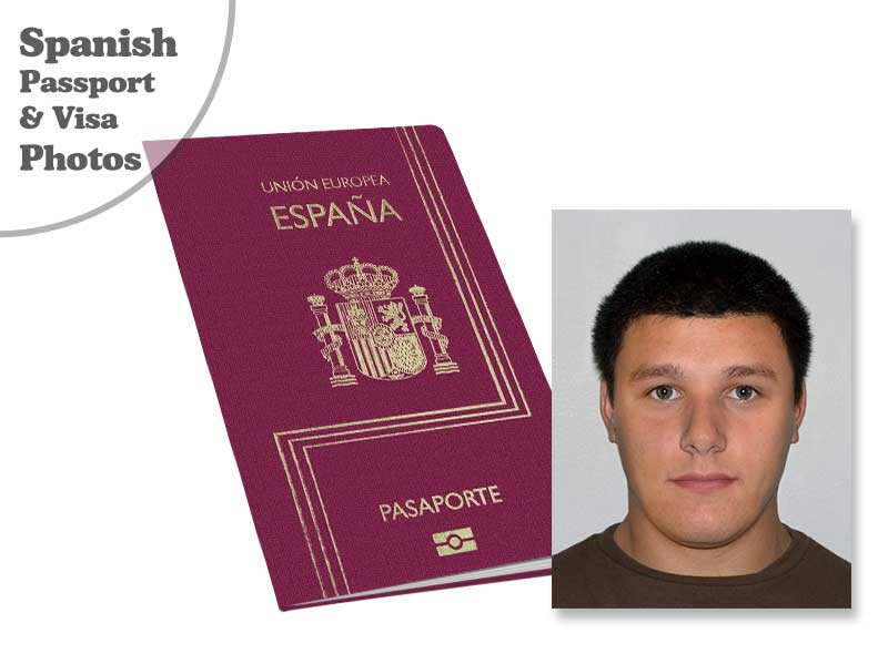 Spanish passport and visa photo serivce