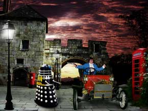 Dalek Meets Austin Powers
