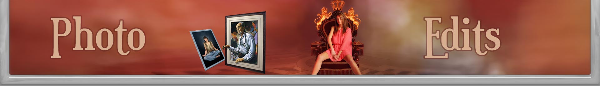 Photo restoration banner