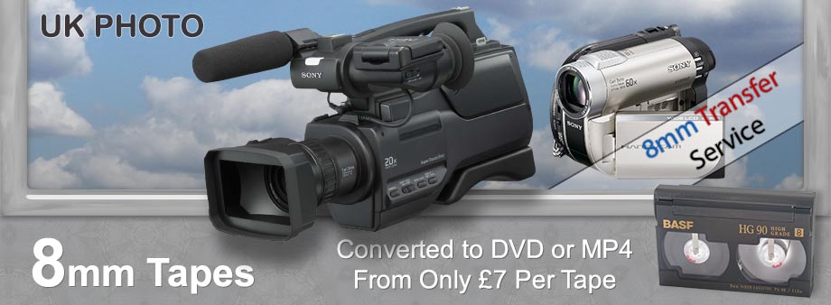 MiniDV to DVD Banner