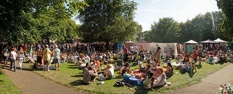 Beech Road Festival Crowd 3