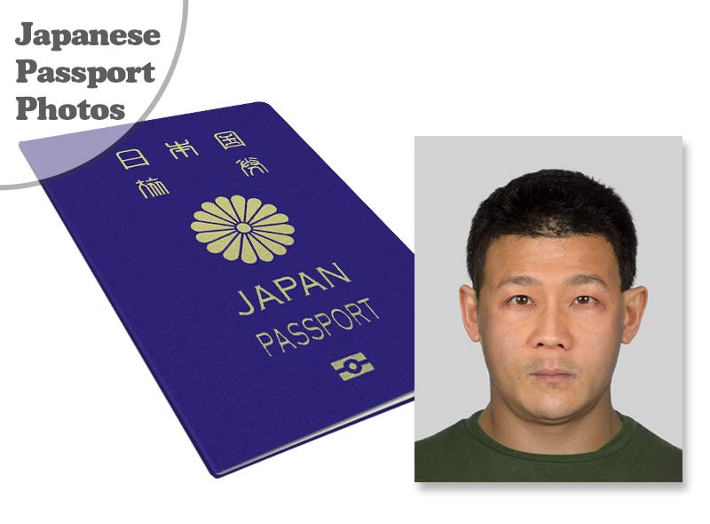 Japanese passport and visa photo serivce