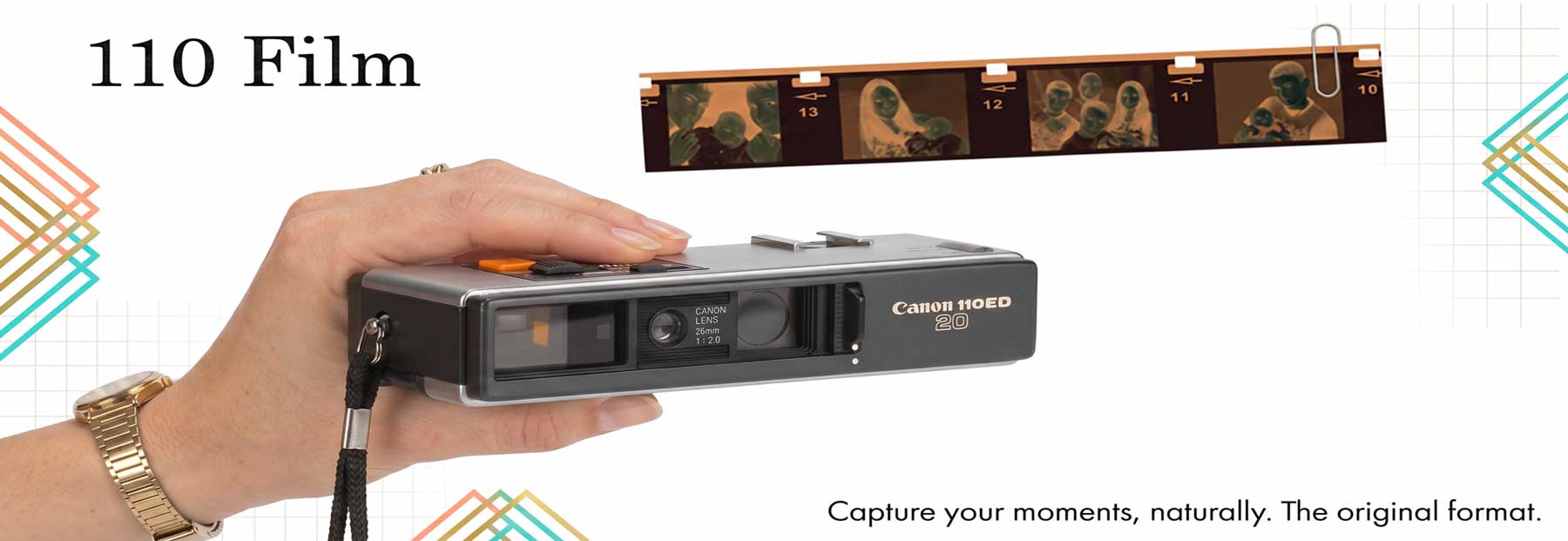 110 Film Scanning Service Graphic