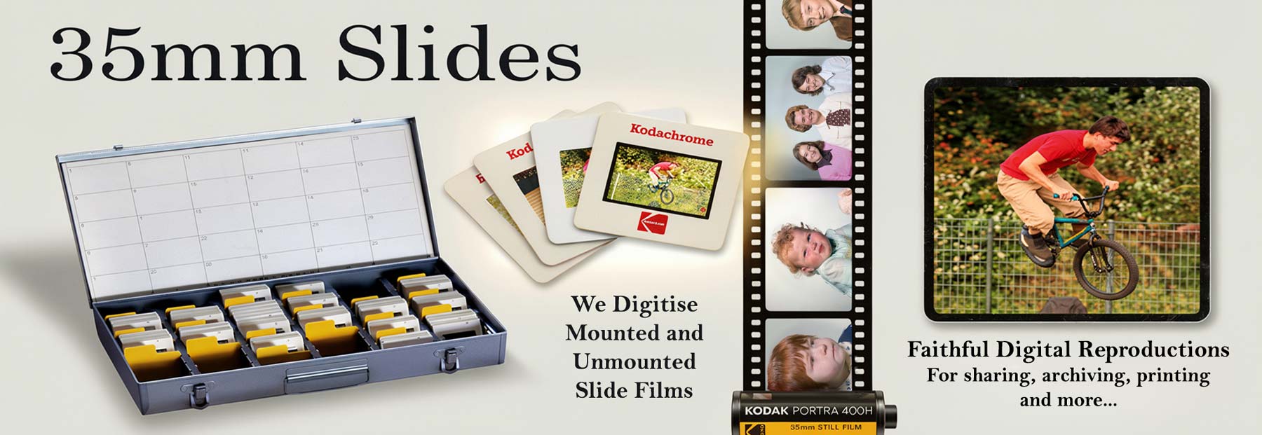 35mm Slide Scanning Service Graphic