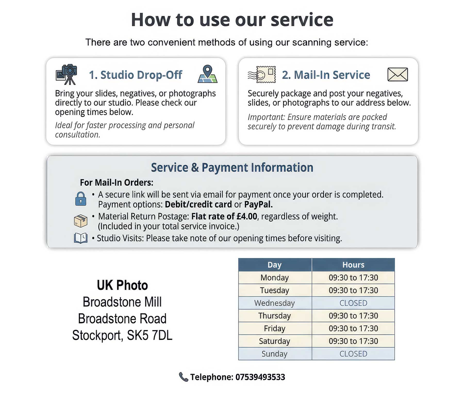 Mail Options
