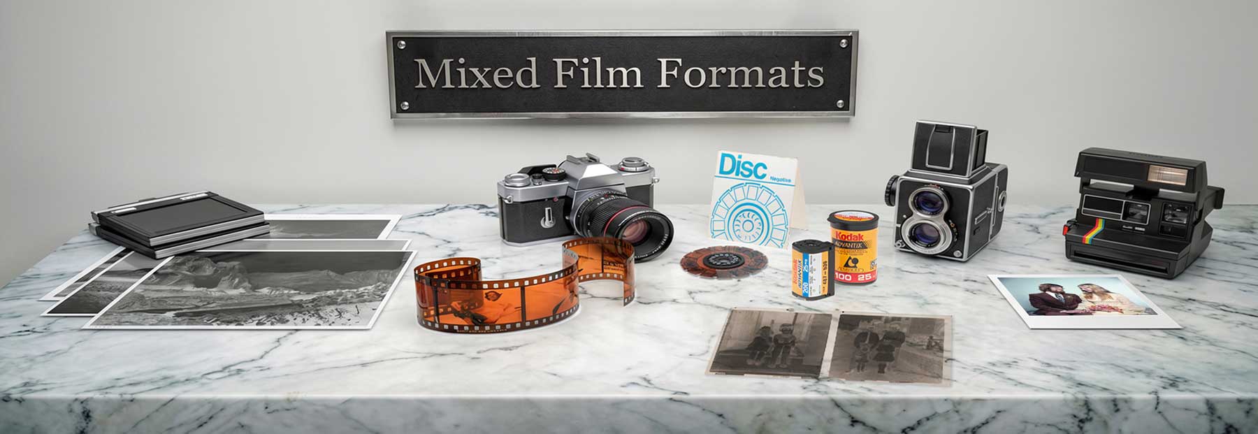 Mixed Format scanning Service Graphic