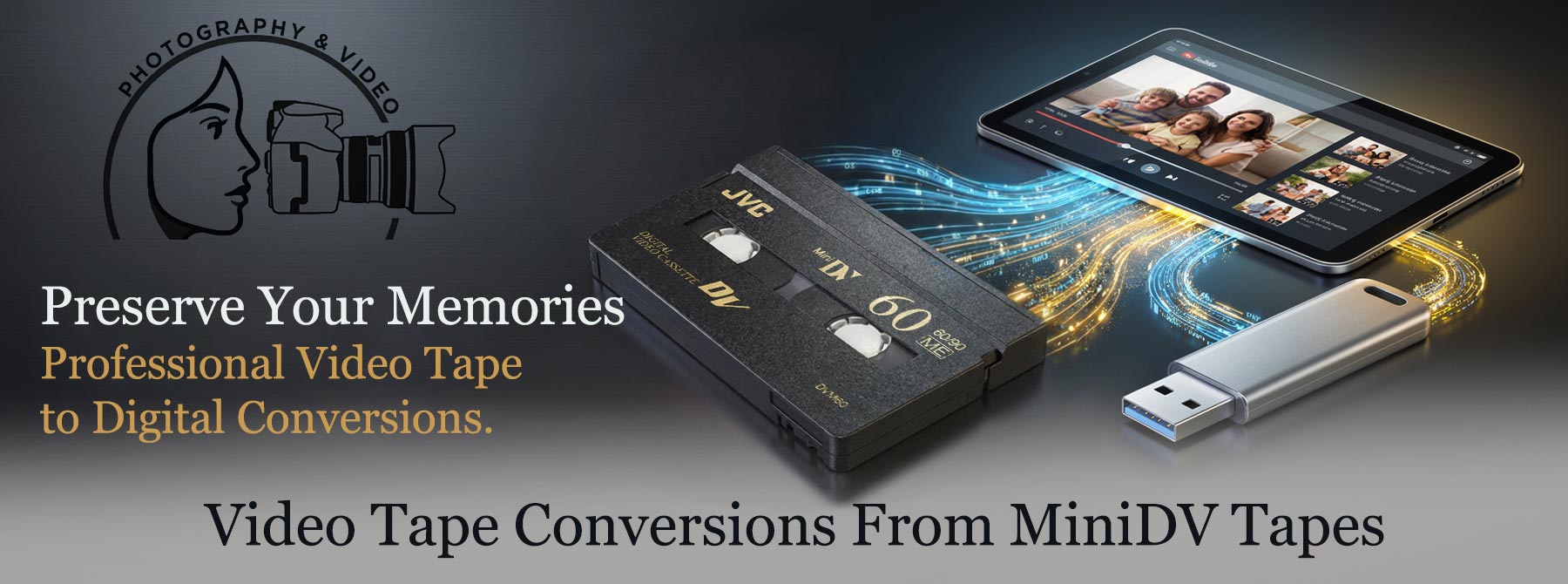 MiniDV to MP4 Banner
